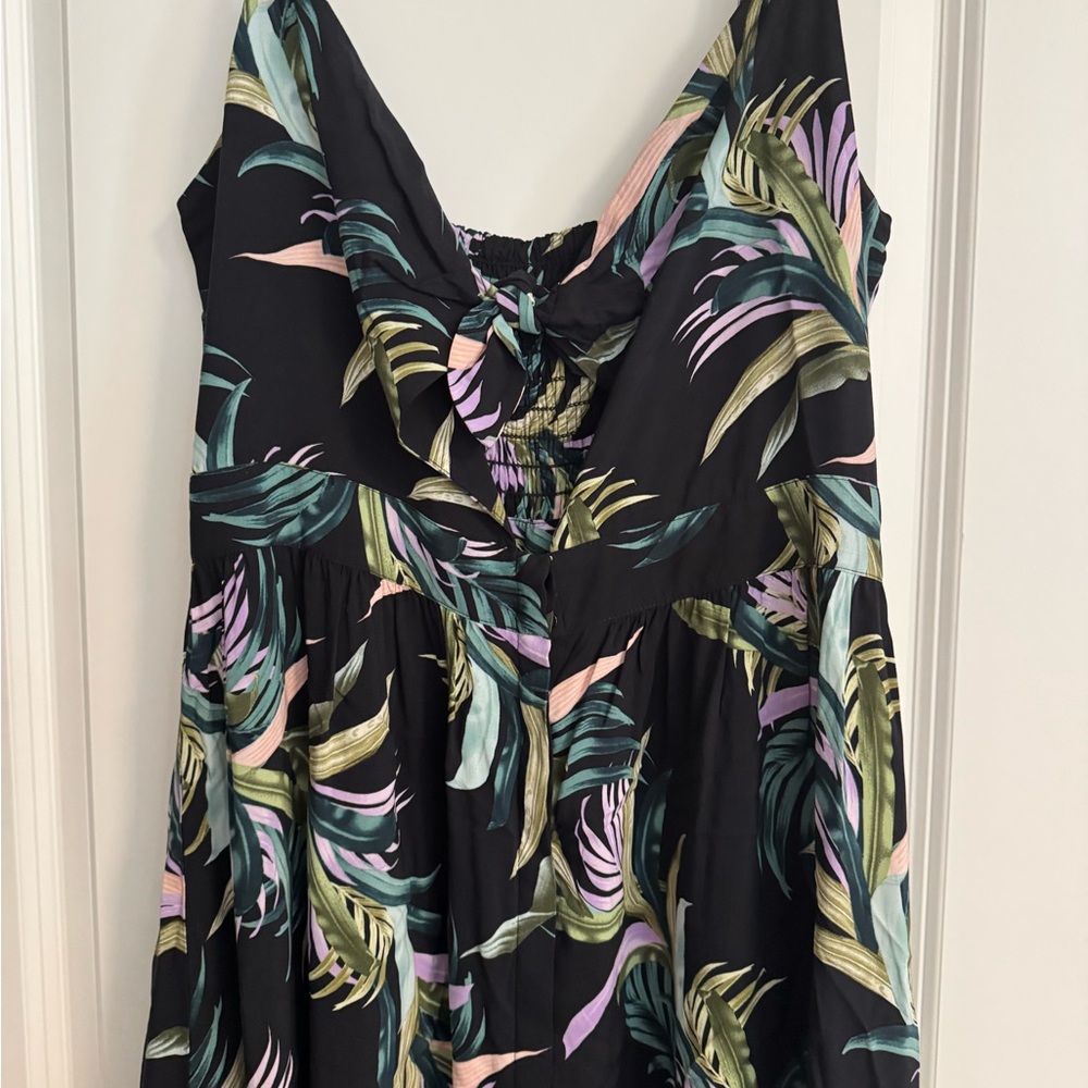 3 piece Tropical Print Maxi Dress and swimsuit - Picture 9 of 16